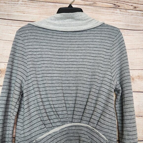 Free People WE THE FREE ANTHROPOLOGIE Stripe Ebb and Flow Jacket Size M Zipper - Picture 13 of 15